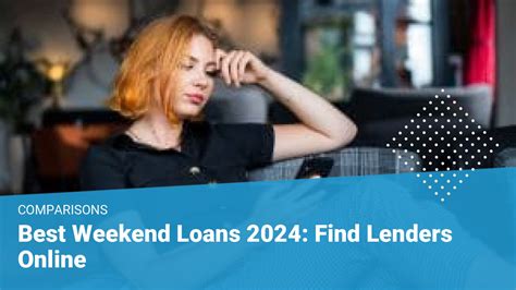 Weekend Payday Loan Lenders Comparison